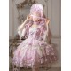 Mademoiselle Pearl Sanrio My Melody Dancing Themed Curtain Dress OP(Reservation/Full Payment Without Shipping)